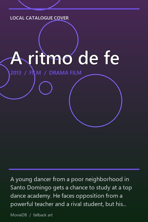 A ritmo de fe poster