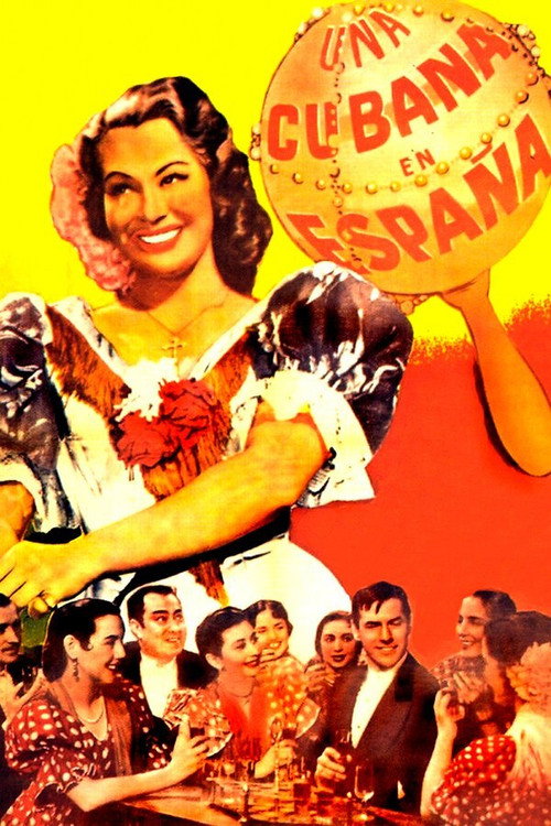 Una Cubana en España poster