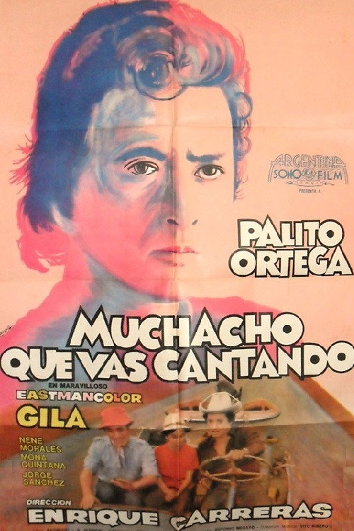 Muchacho que vas cantando poster