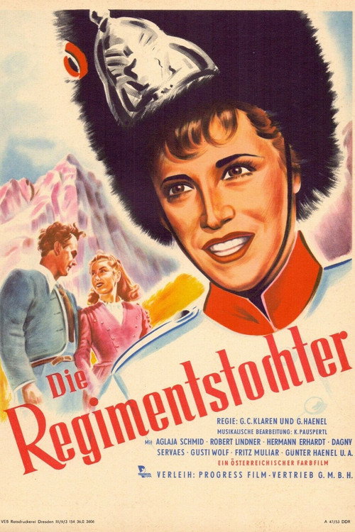 Daughter of the Regiment poster