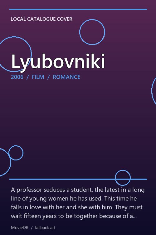 Lyubovniki poster
