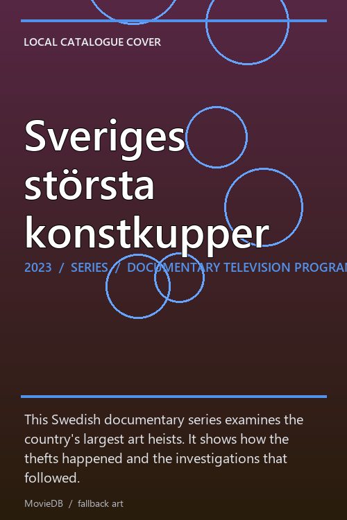 Sveriges största konstkupper poster