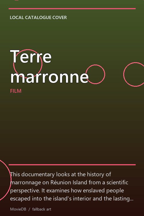 Terre marronne poster