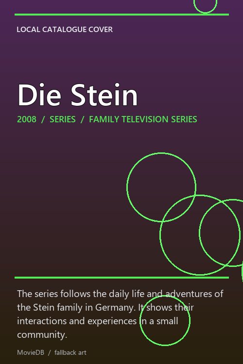 Die Stein poster