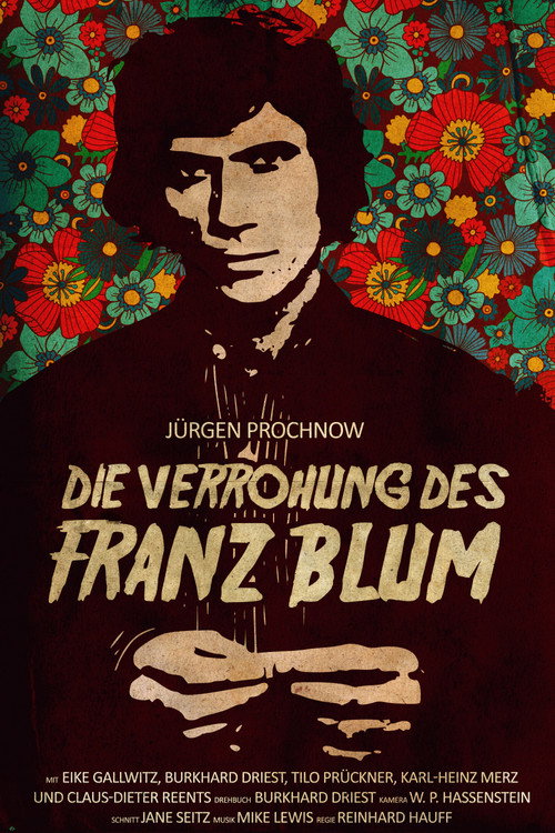 Die Verrohung des Franz Blum poster