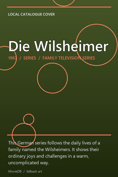 Die Wilsheimer poster