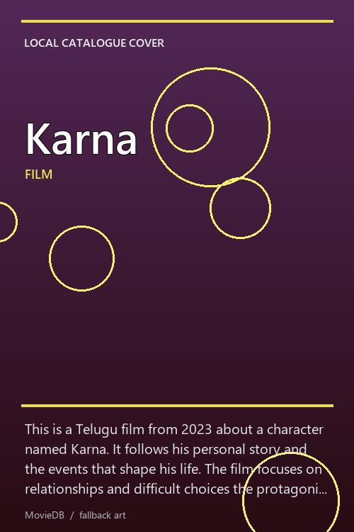 Karna poster
