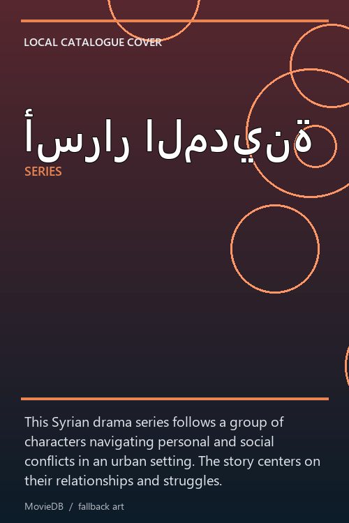 أسرار المدينة poster