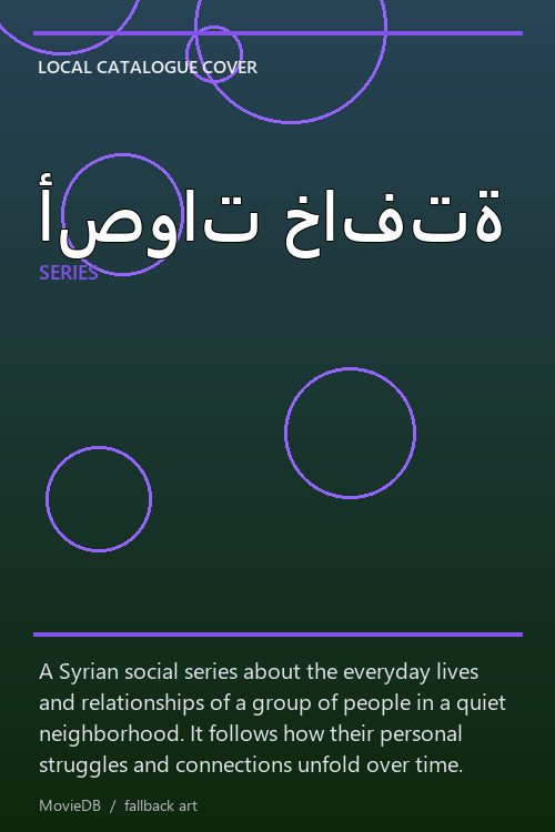 أصوات خافتة poster