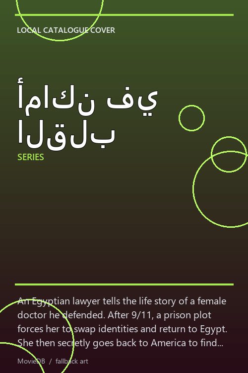 أماكن في القلب poster