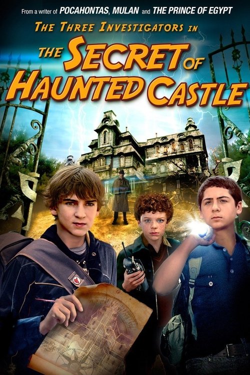 The three investigators in the secret of Terror Castle poster