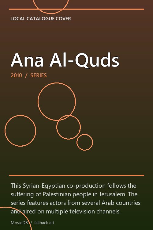 Ana Al-Quds poster
