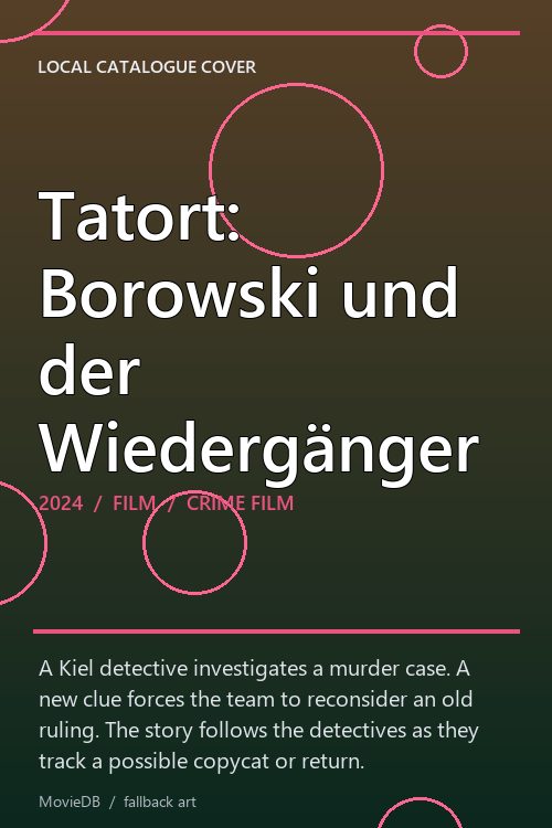 Tatort: Borowski und der Wiedergänger poster