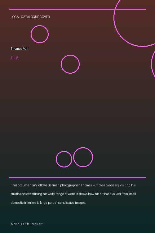 Thomas Ruff poster