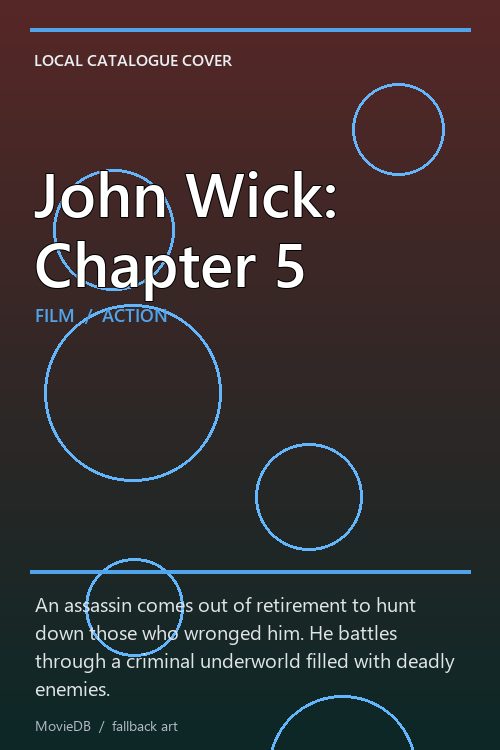 John Wick: Chapter 5 poster