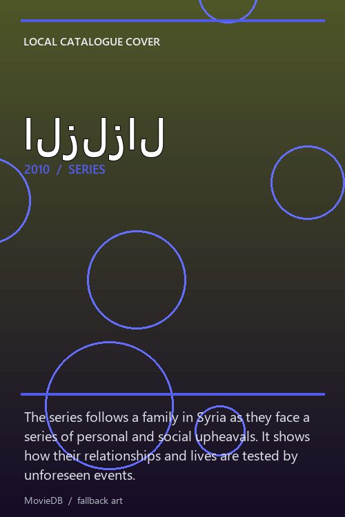 الزلزال poster