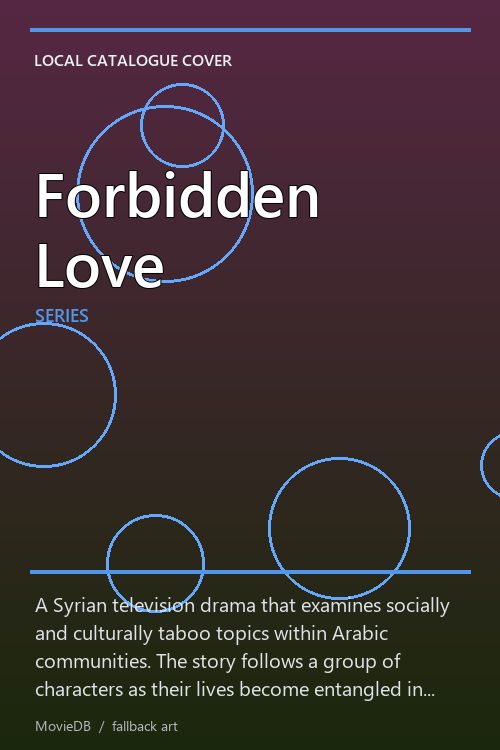 Forbidden Love poster