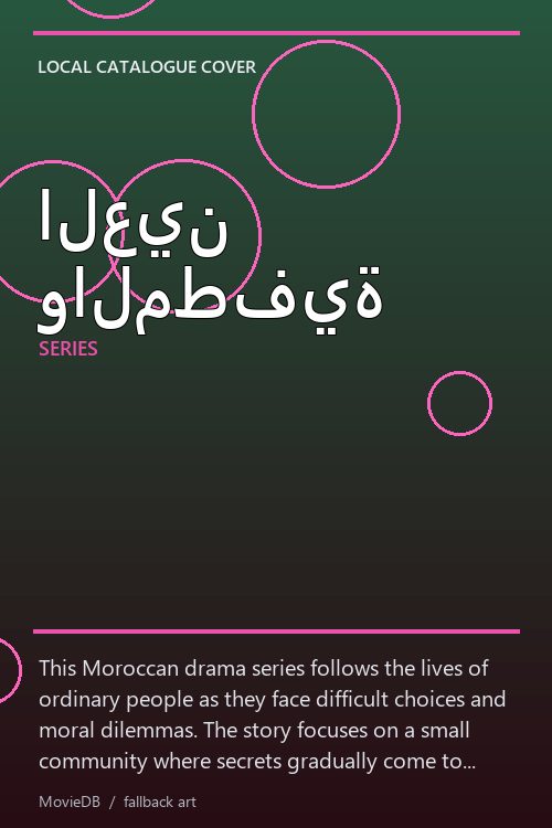 العين والمطفية poster
