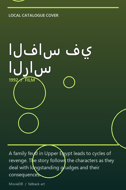 الفاس في الراس poster