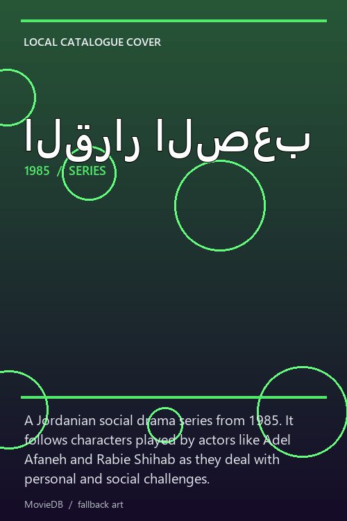 القرار الصعب poster