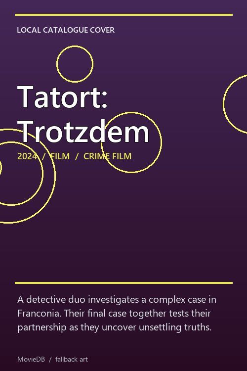 Tatort: Trotzdem poster