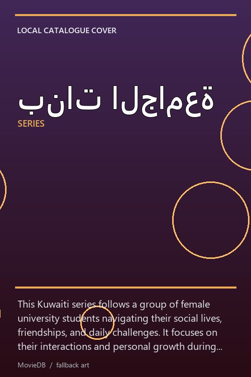 بنات الجامعة poster