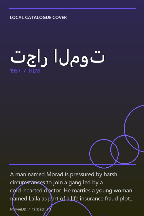تجار الموت poster