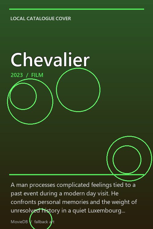 Chevalier poster