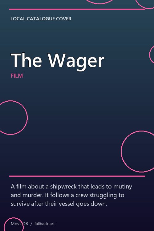 The Wager poster