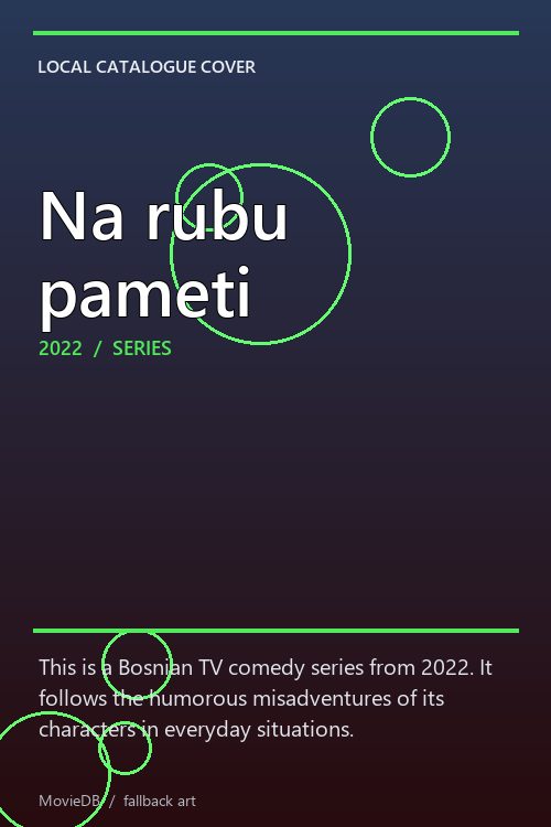 Na rubu pameti poster