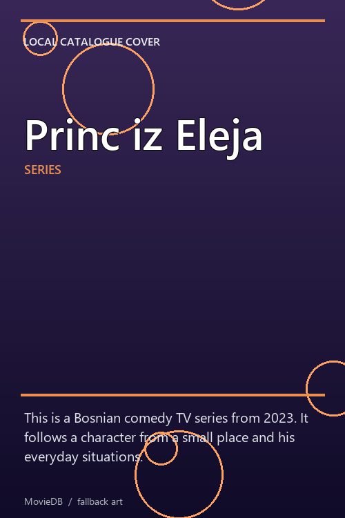 Princ iz Eleja poster