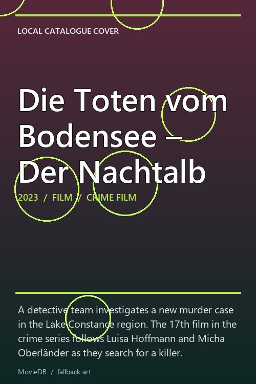 Die Toten vom Bodensee – Der Nachtalb poster