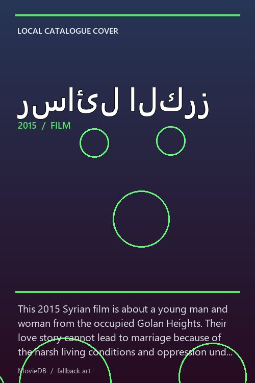 رسائل الكرز poster