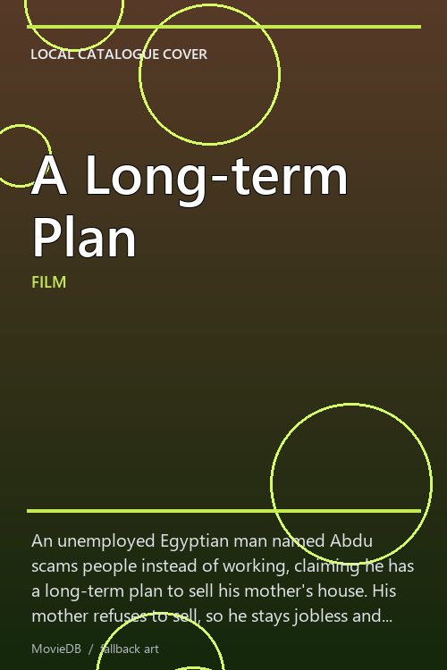 A Long-term Plan poster