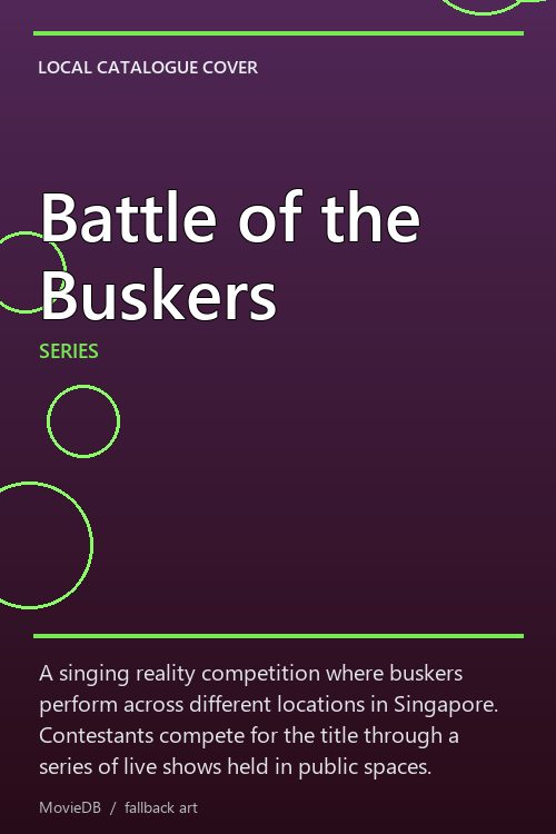 Battle of the Buskers poster