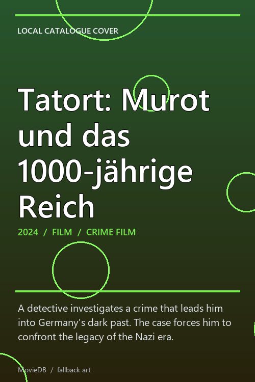 Tatort: Murot und das 1000-jährige Reich poster