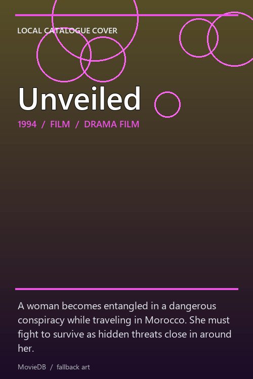 Unveiled poster