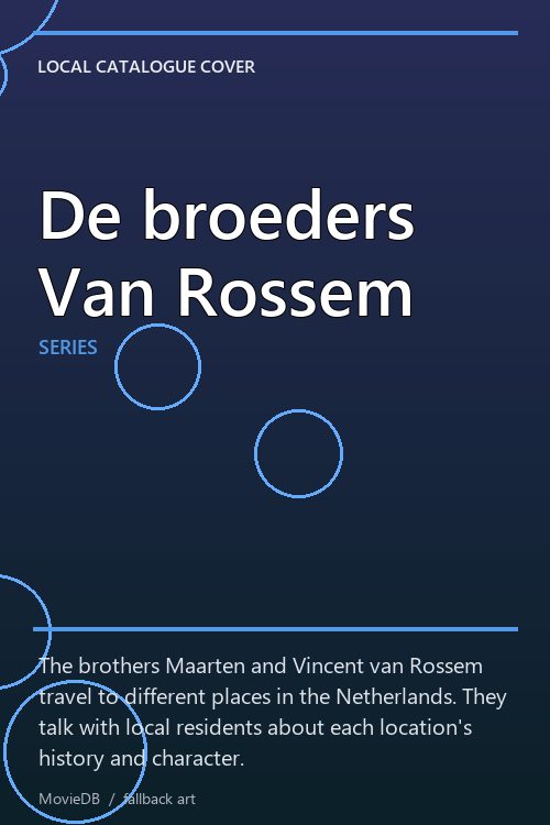 De broeders Van Rossem poster