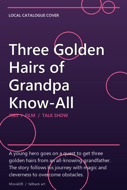 Three Golden Hairs of Grandpa Know-All poster