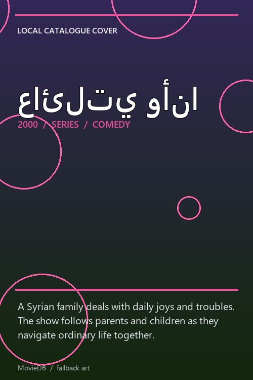عائلتي وأنا poster