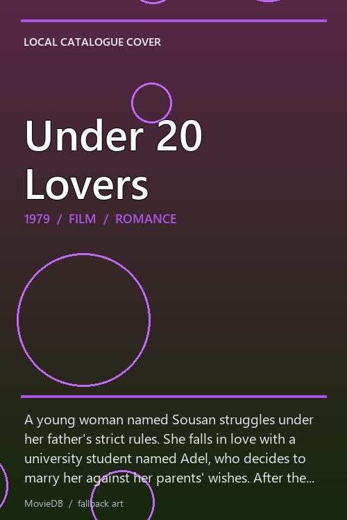 Under 20 Lovers poster