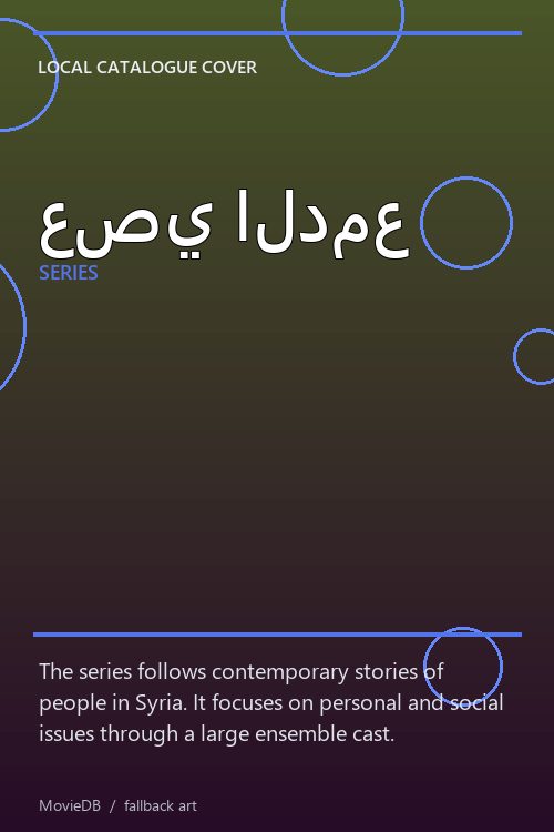 عصي الدمع poster