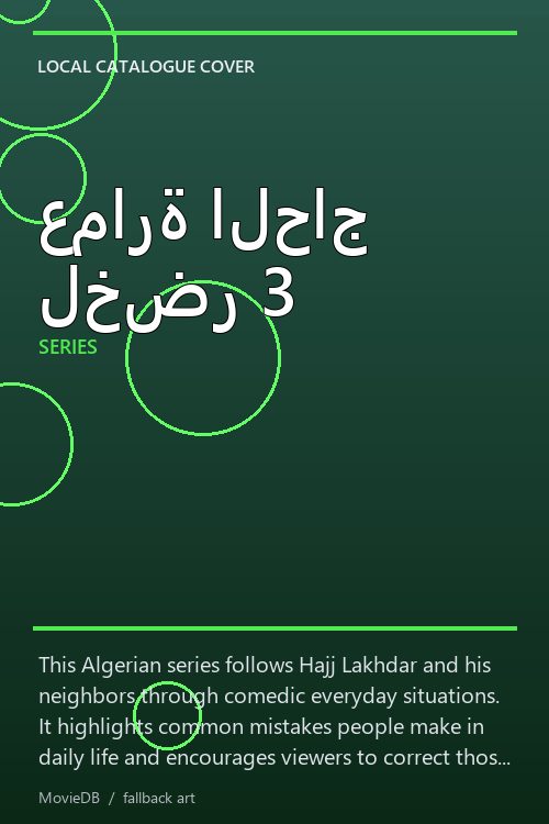 عمارة الحاج لخضر 3 poster