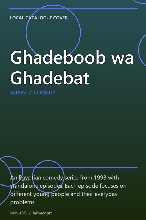 Ghadeboob wa Ghadebat poster
