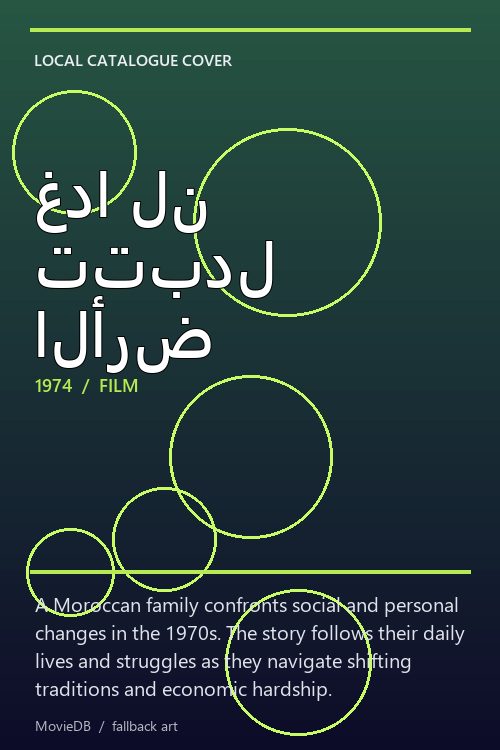 غدا لن تتبدل الأرض poster