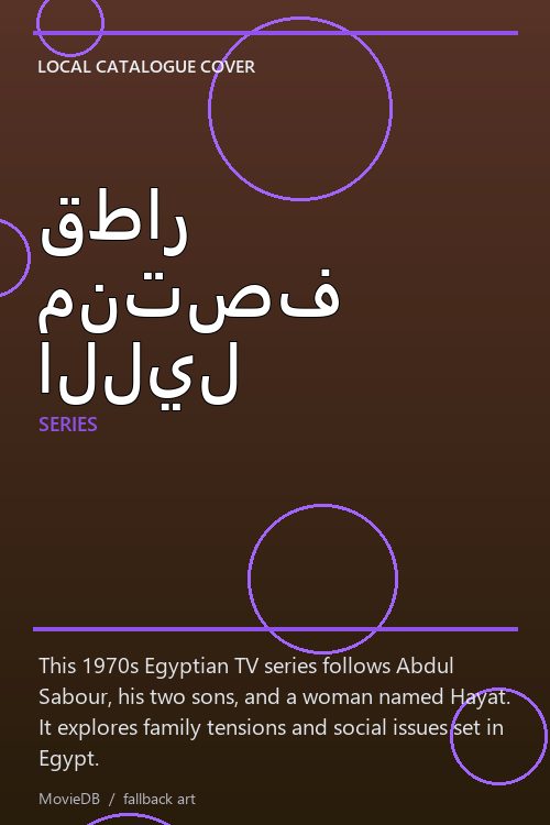 قطار منتصف الليل poster