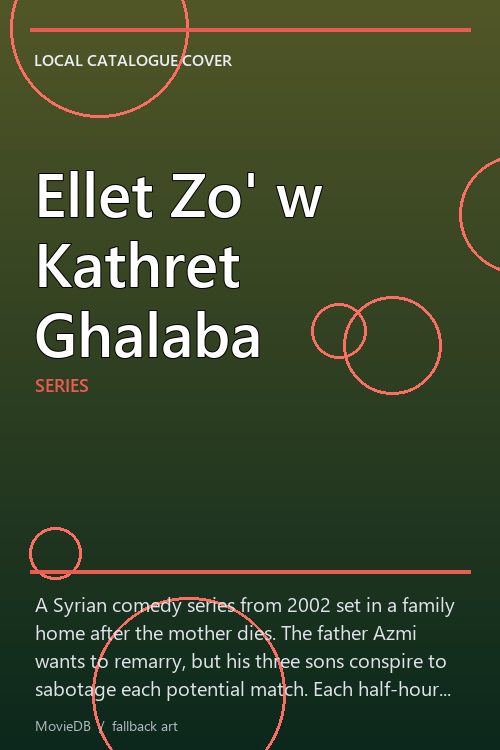 Ellet Zo' w Kathret Ghalaba poster