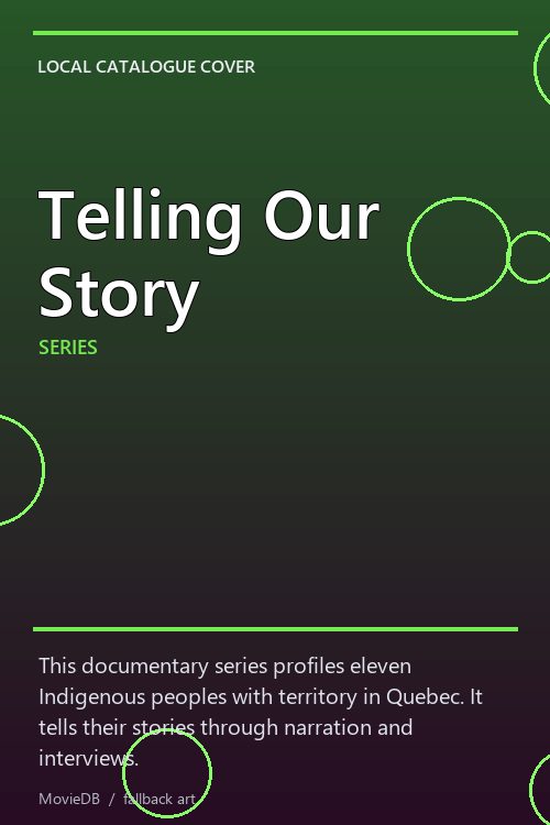 Telling Our Story poster