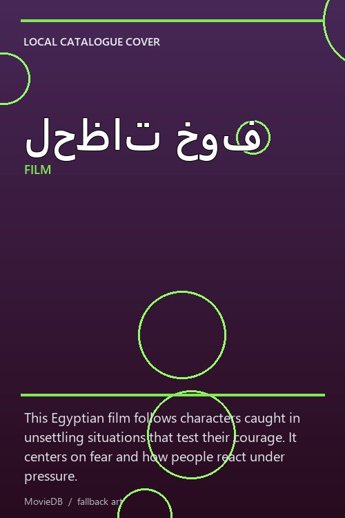 لحظات خوف poster