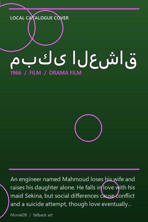 مبكى العشاق poster